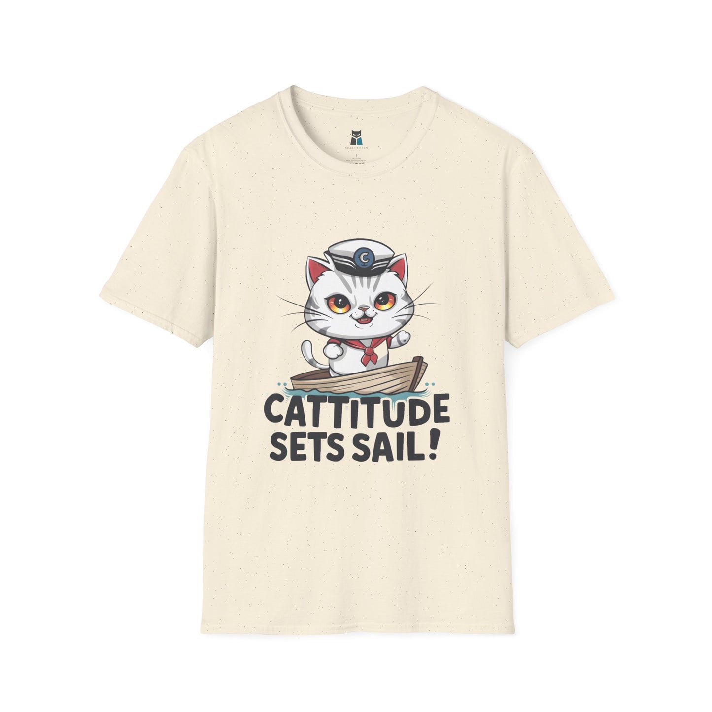 Cattitude Sets Sail T-Shirt