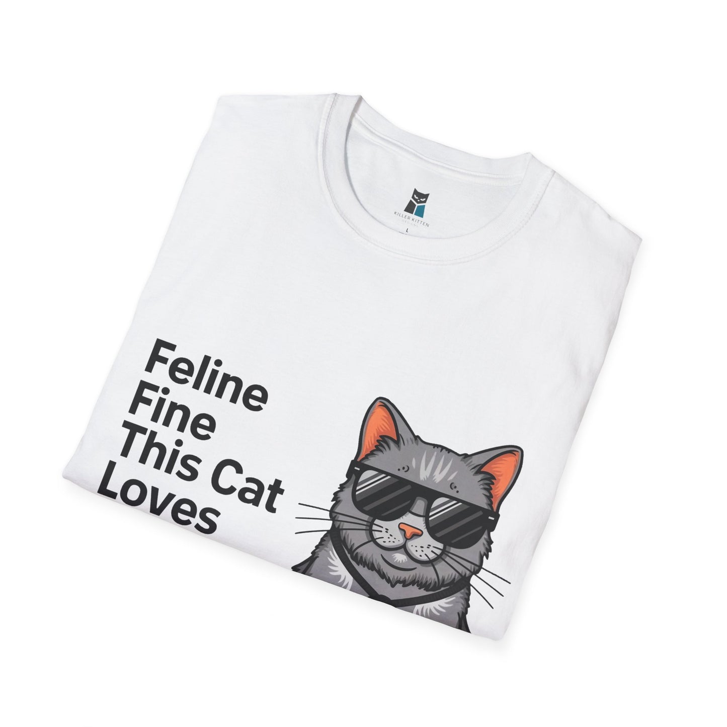 Feline Fine Crypto Cat T-Shirt