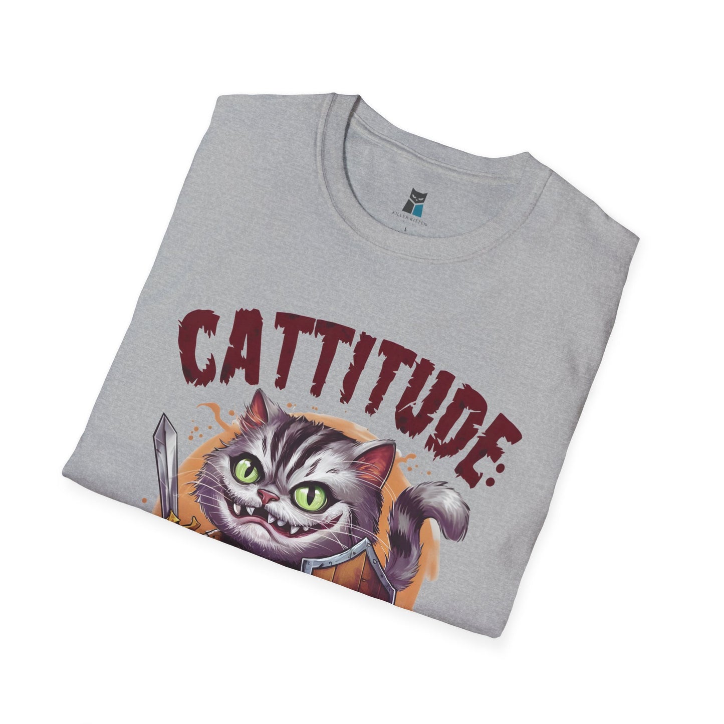 Cattitude Zombie Apocalypse T-Shirt