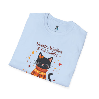 Sweater Weather & Cat Cuddles T-Shirt