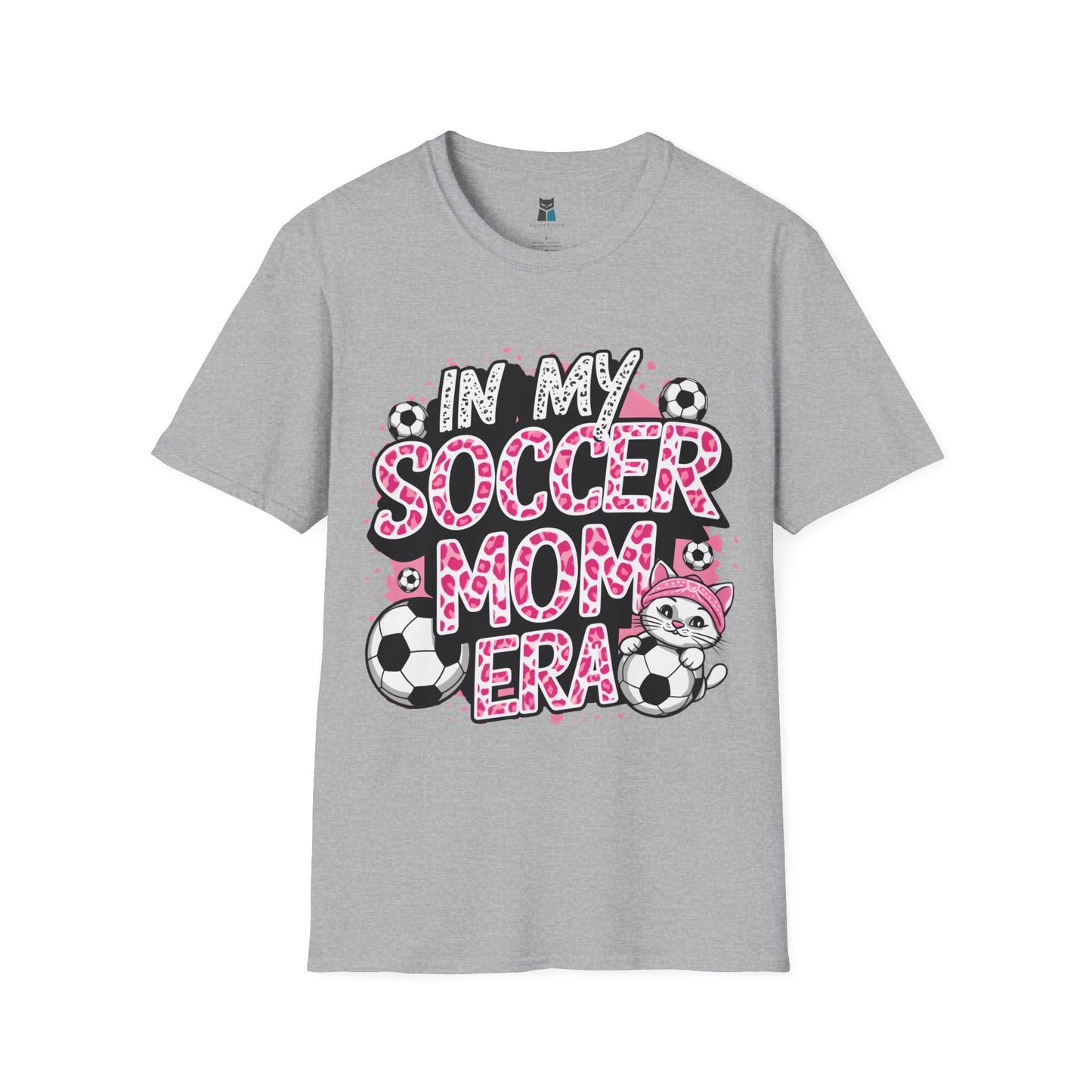 Soccer Cat Mom Era T-Shirt