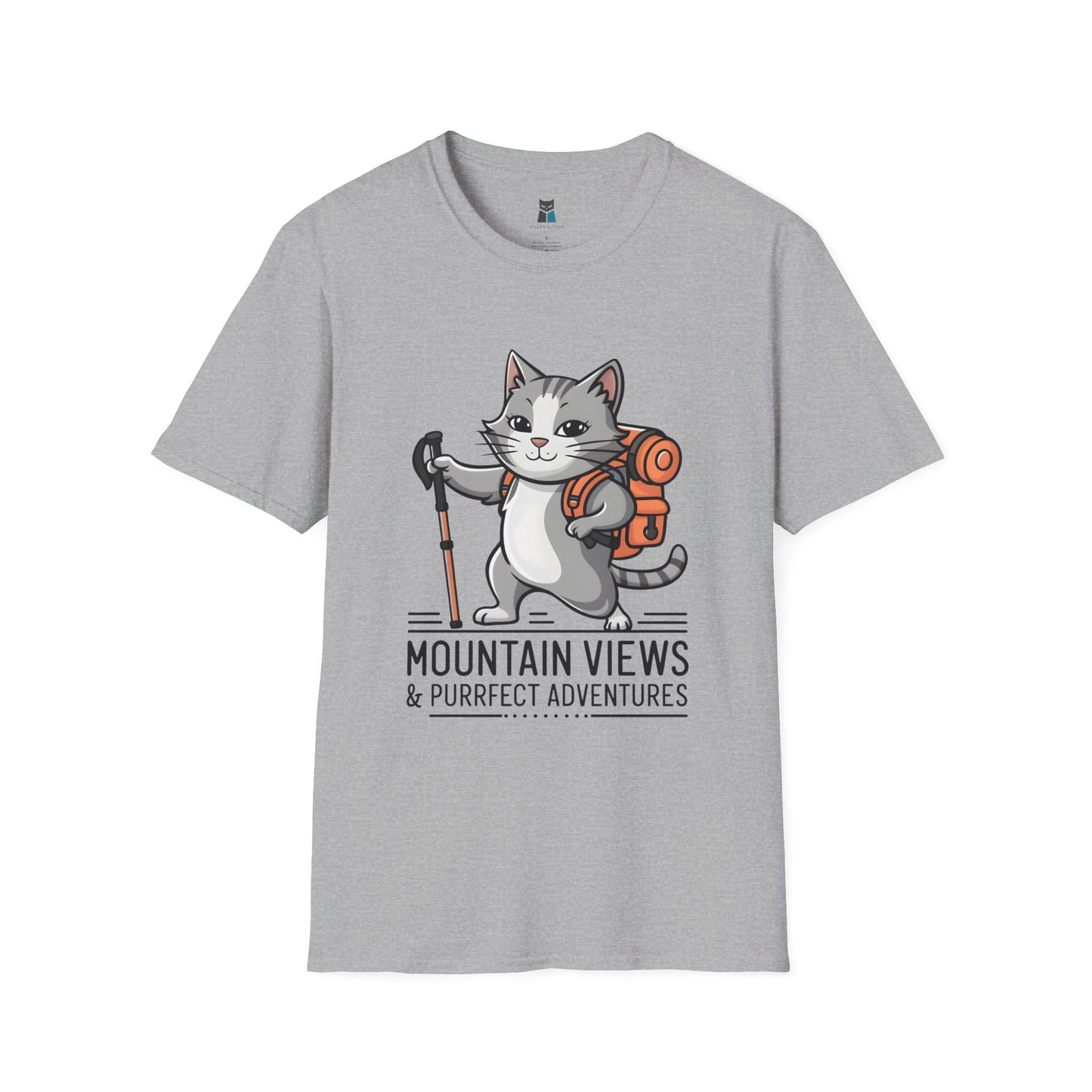 Hiking Adventure Cat T-Shirt