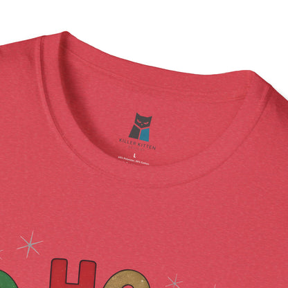 Festive “Santa Claws” Cat Christmas T-Shirt