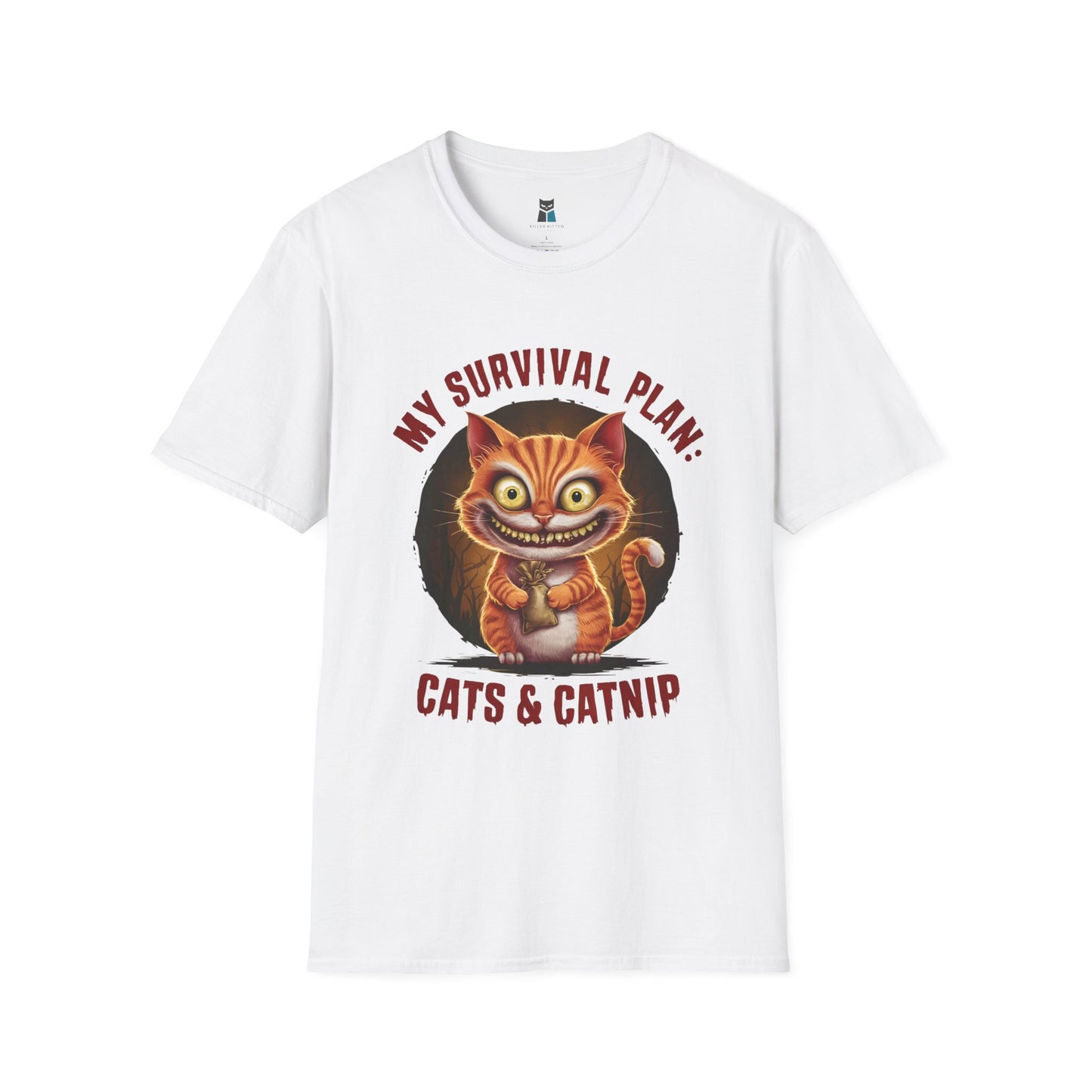 Zombie Apocalypse Survival Cat T-Shirt