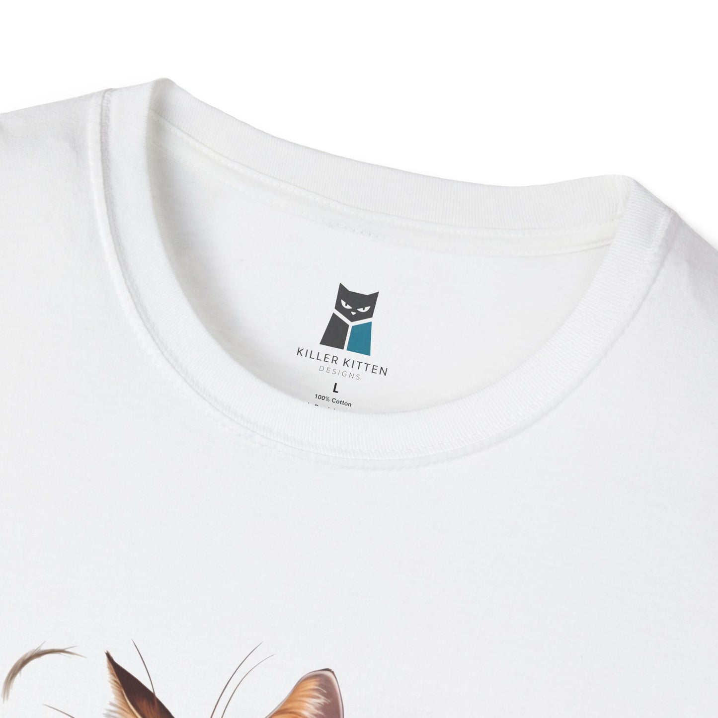 Hawk Tuah Meme Cat T-Shirt - Purrfectly Funny for Cat Lovers