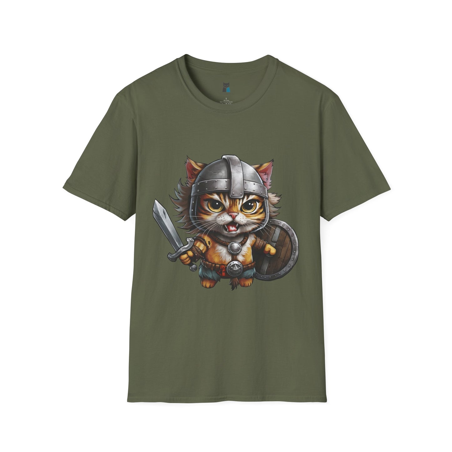 Fantasy Warrior Cat T-Shirt