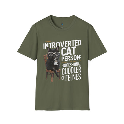 Introverted Cat Person T-Shirt