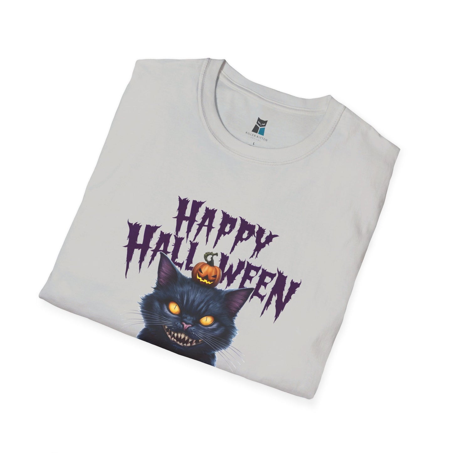 Spooky Cat Halloween T-Shirt