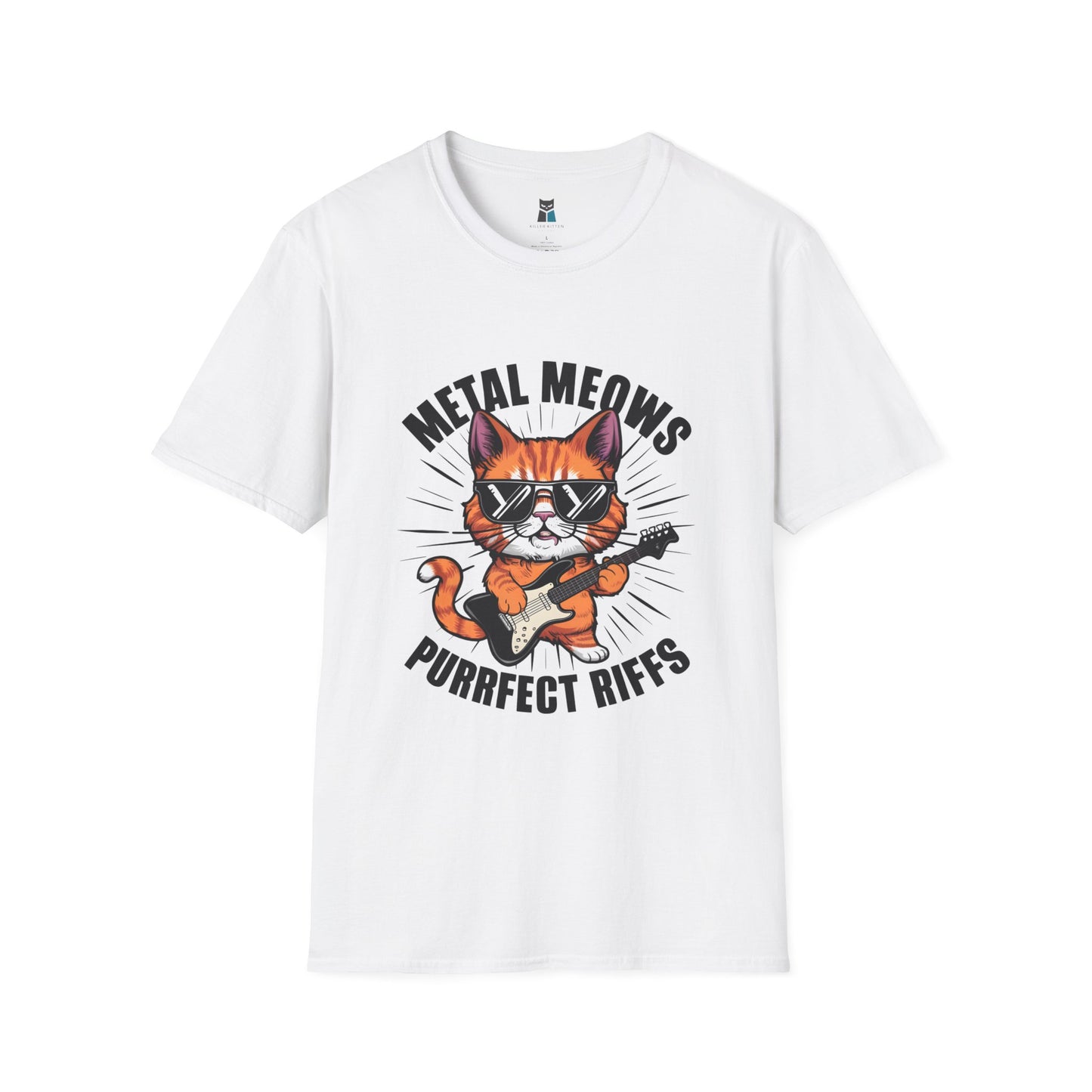 Metal Meows Purrfect Riffs T-Shirt