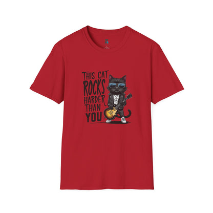 Rock and Roll Cat T-Shirt