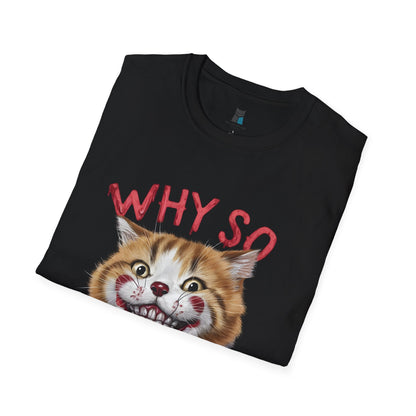 Why So Sleepy?  Horror Cat T-shirt