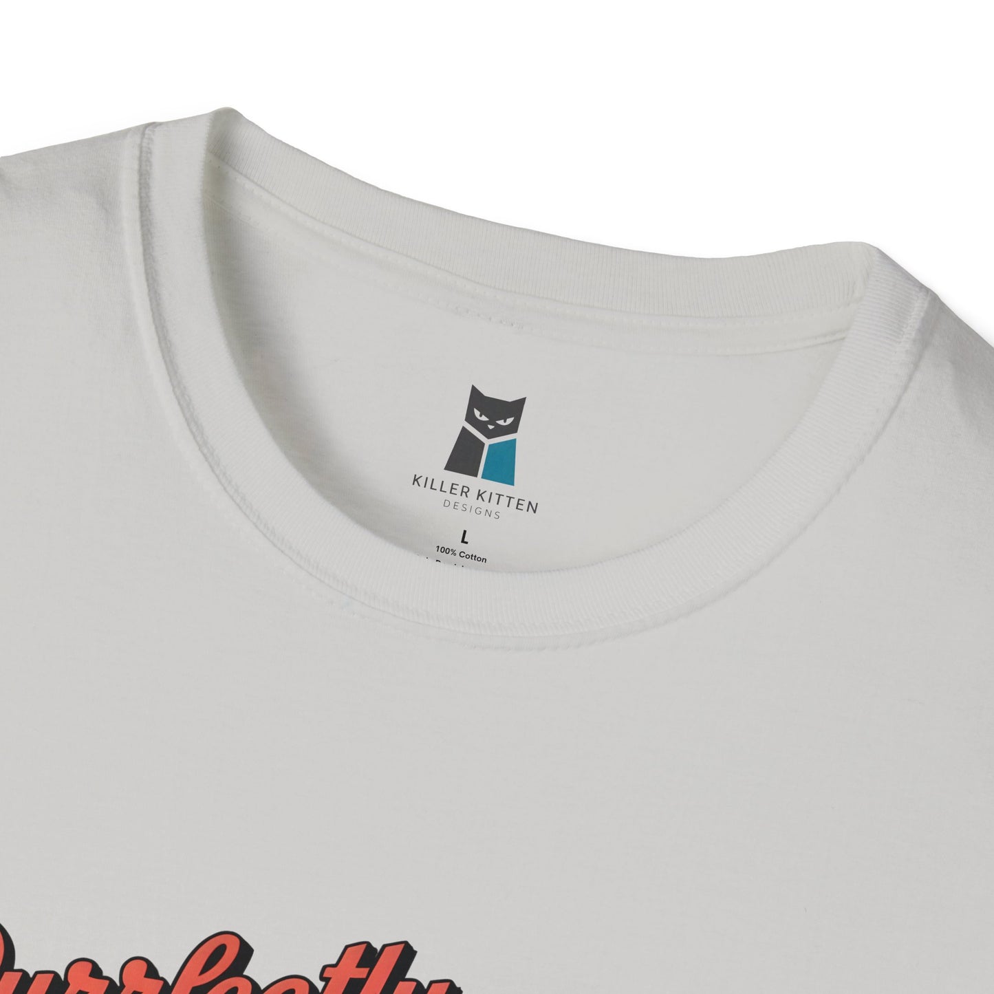 Purrfectly Retired Cat T-Shirt