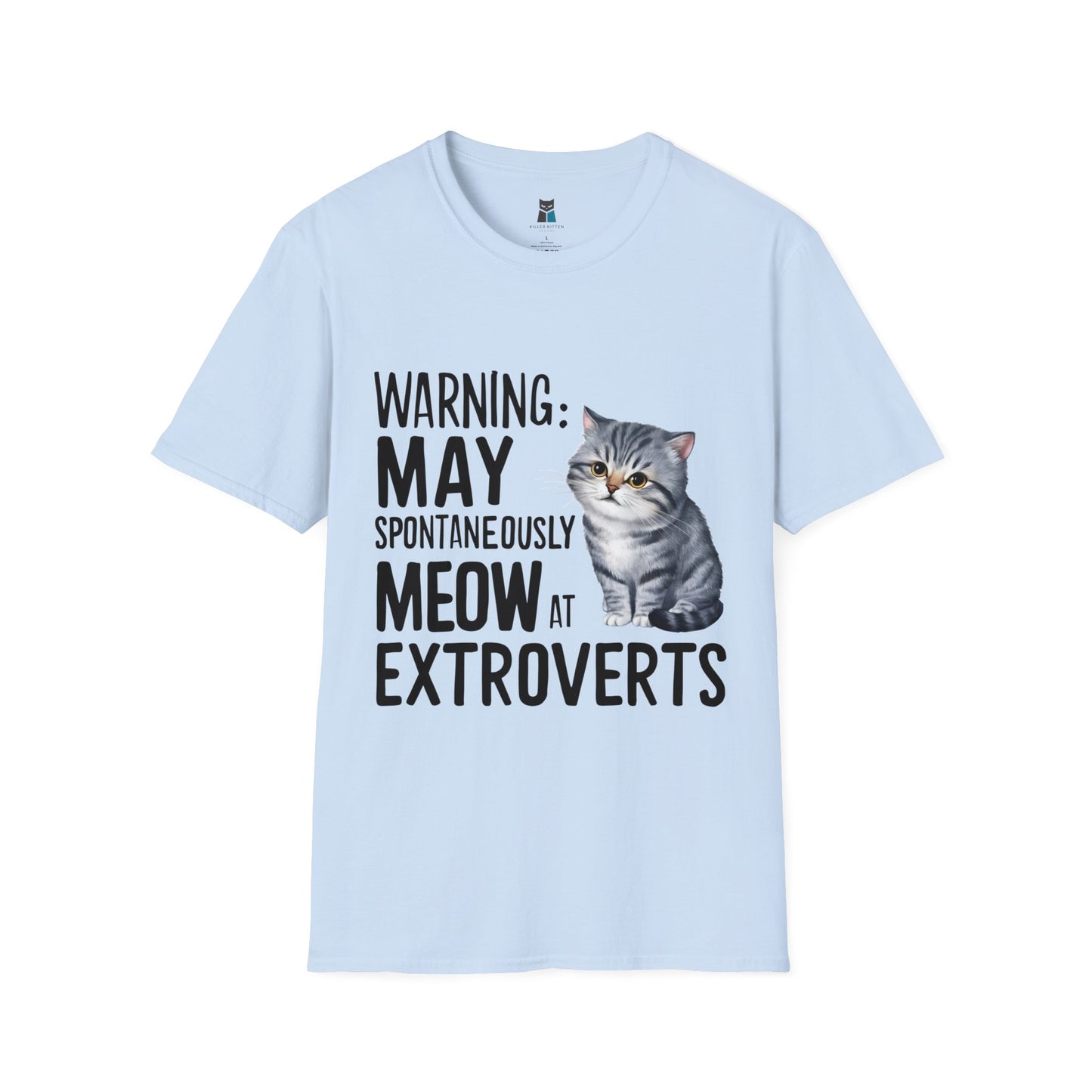 Introvert Cat Lover T-Shirt