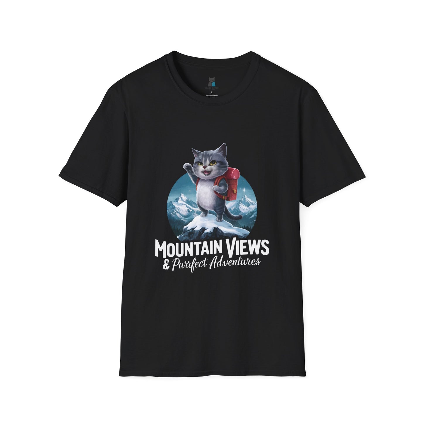 Mountain Adventures Cat T-Shirt