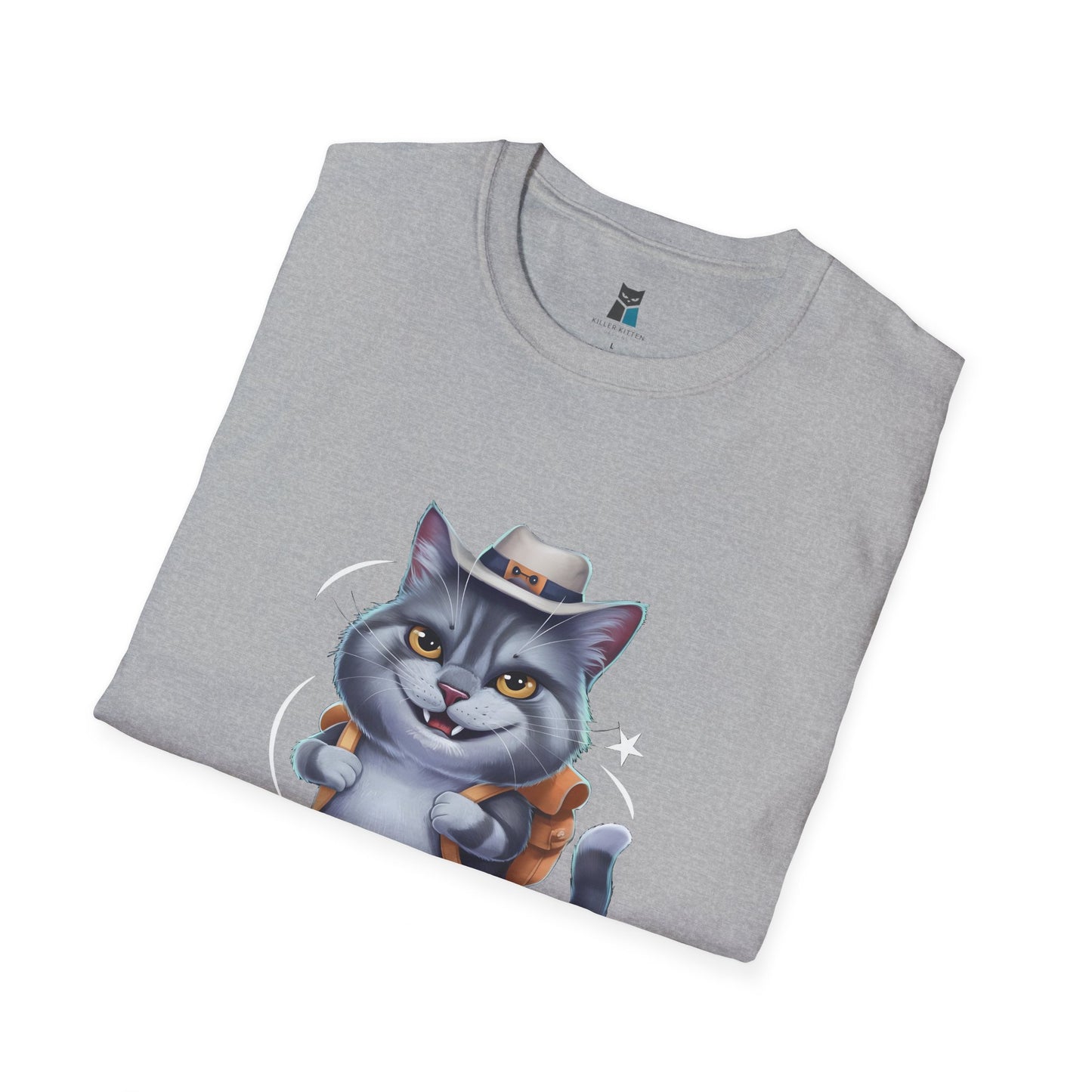 Hiker by Day, Cat Cuddler by Night T-Shirt