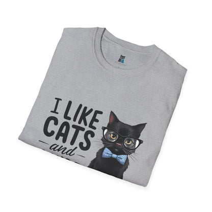 I Like Cats and Maybe 3 People T-Shirt