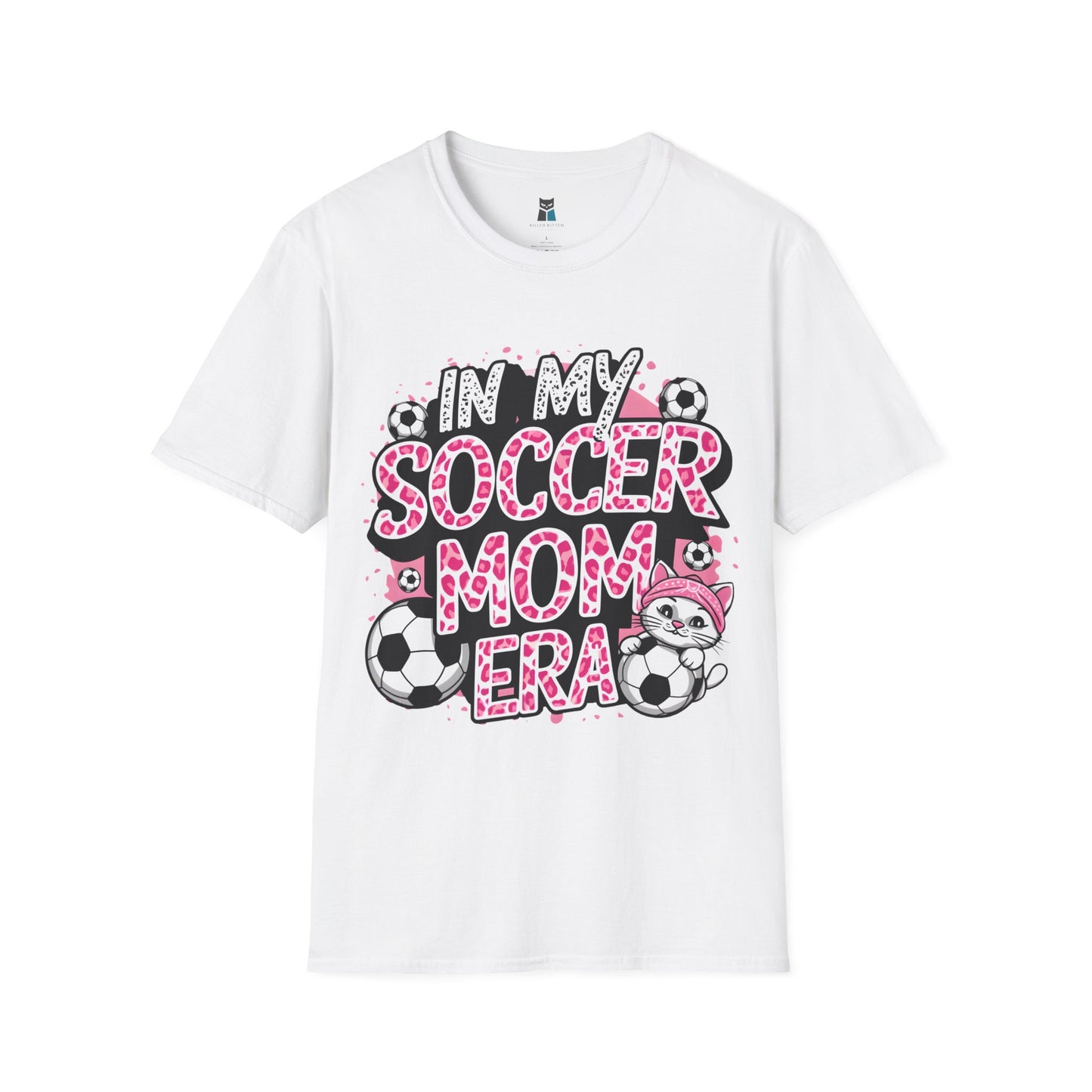 Soccer Cat Mom Era T-Shirt