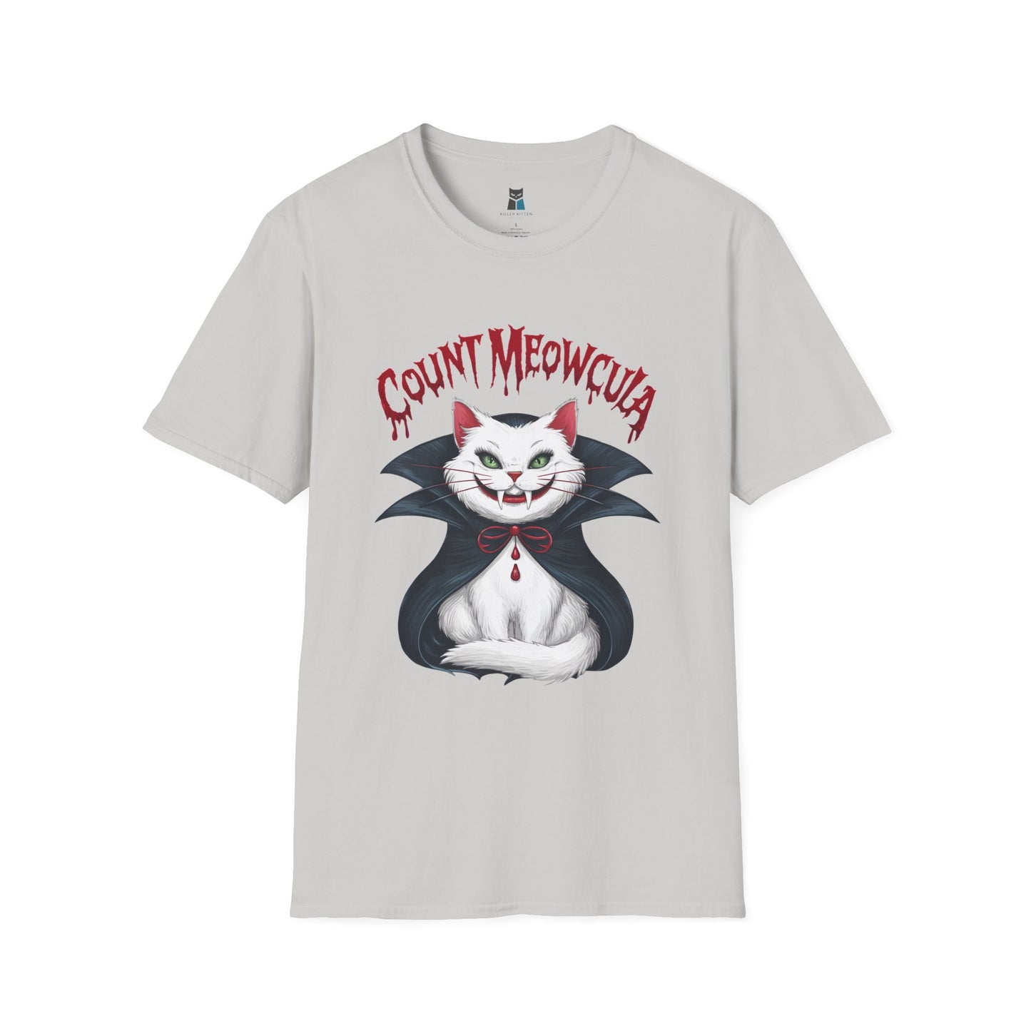 Count Meowcula Halloween Cat T-Shirt