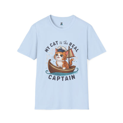 Captain Cat Boating T-Shirt