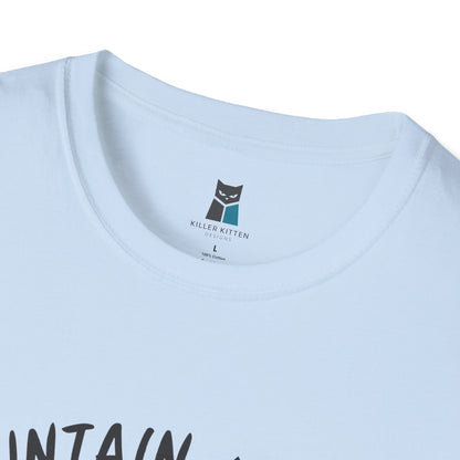 Mountain Views & Purrfect Adventures Cat Hiking T-Shirt