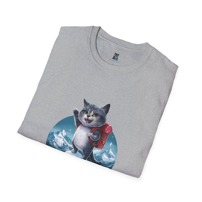 Mountain Adventures Cat T-Shirt