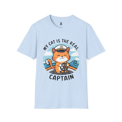 Captain Cat Boating T-Shirt