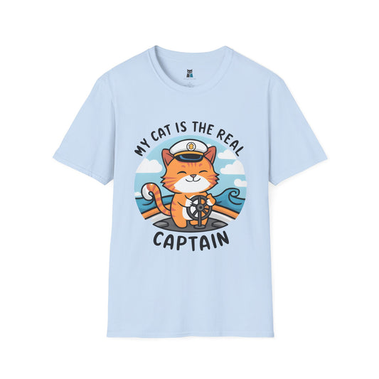 Captain Cat Boating T-Shirt