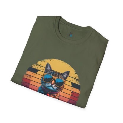 Retro Cool Cat T-Shirt