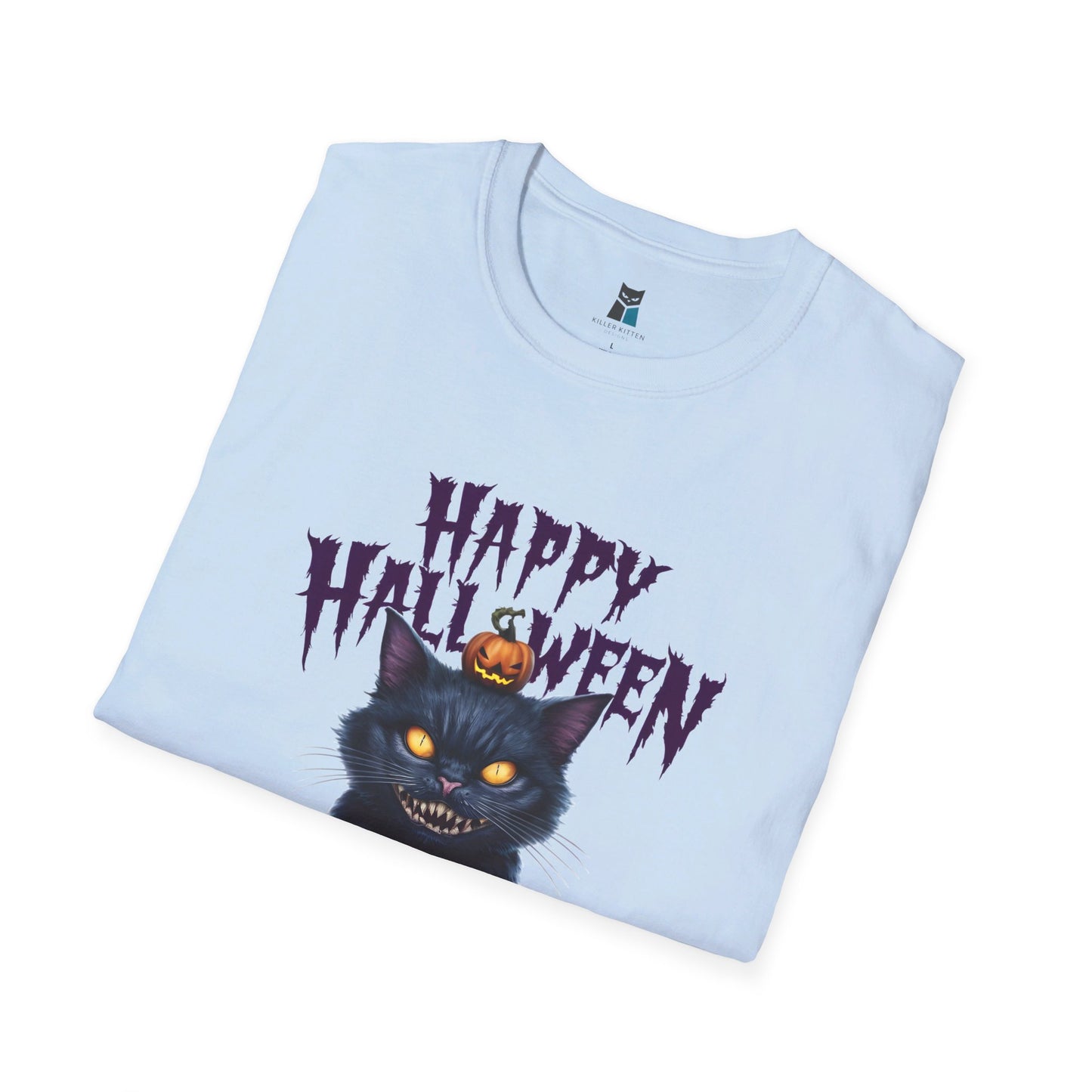 Spooky Cat Halloween T-Shirt