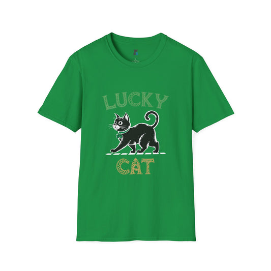 Lucky Cat Unisex Softstyle T-Shirt