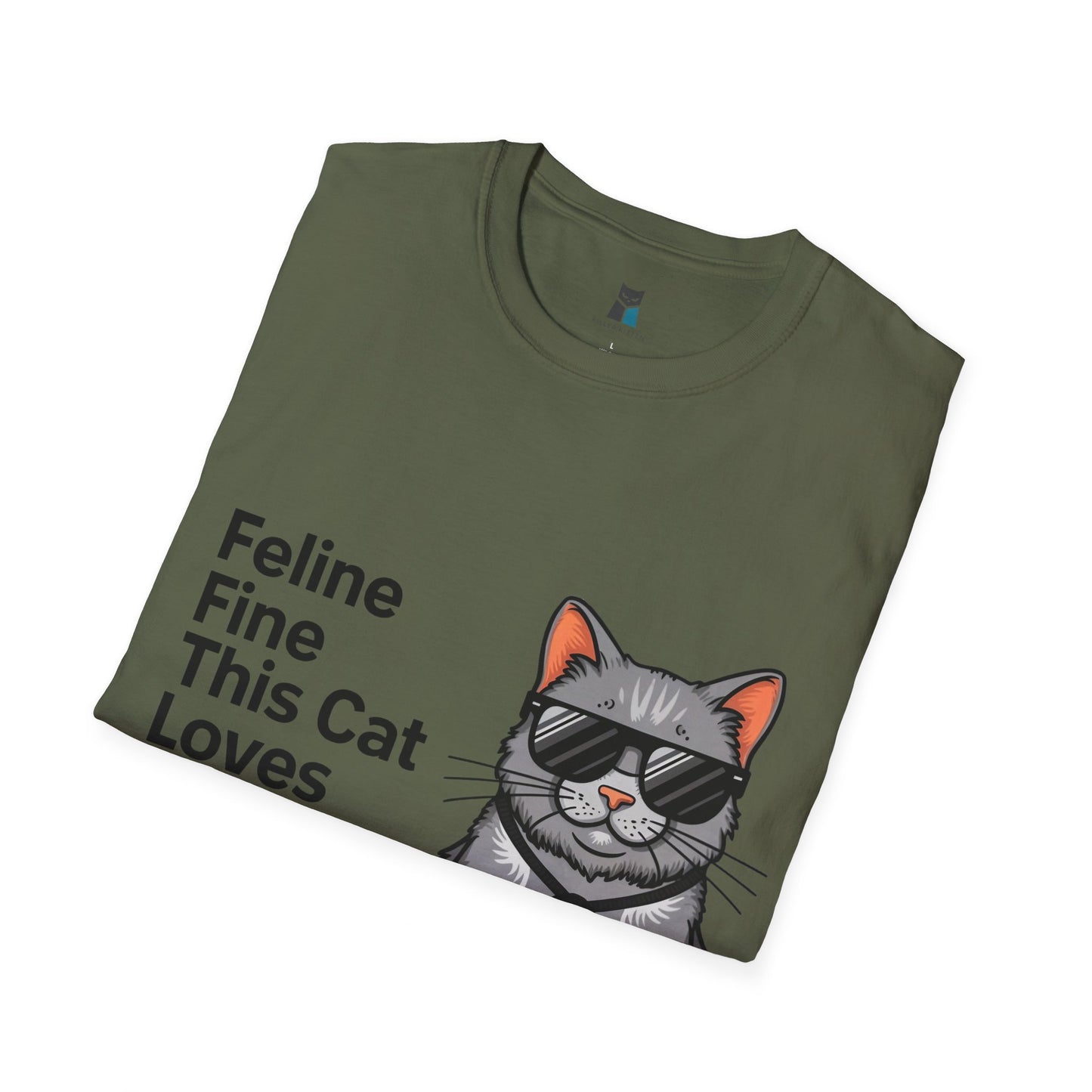 Feline Fine Crypto Cat T-Shirt