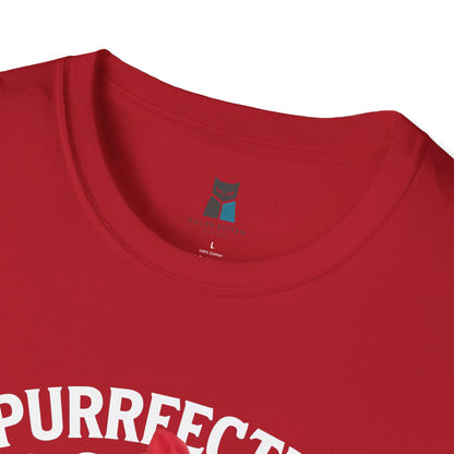 Purrfectly Thankful Cat Thanksgiving T-Shirt