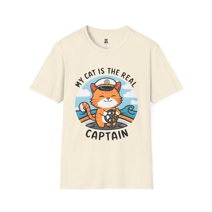 Captain Cat Boating T-Shirt