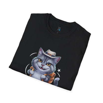 Hiker by Day, Cat Cuddler by Night T-Shirt