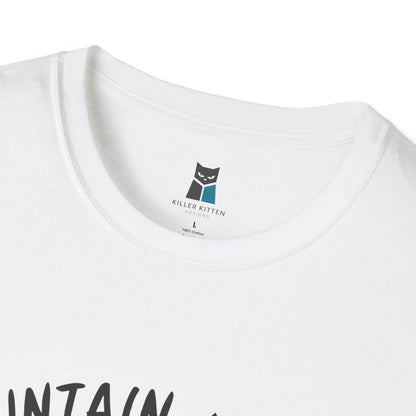 Mountain Views & Purrfect Adventures Cat Hiking T-Shirt