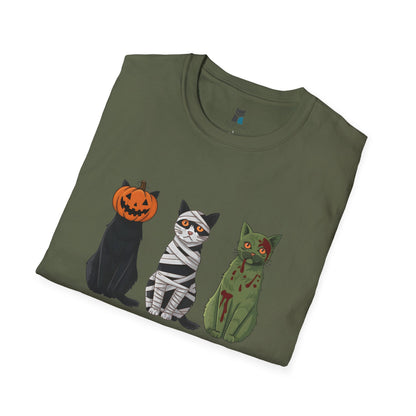 Spooky Cats Halloween T-Shirt