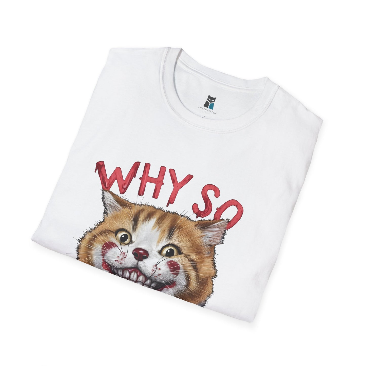 Why So Sleepy?  Horror Cat T-shirt