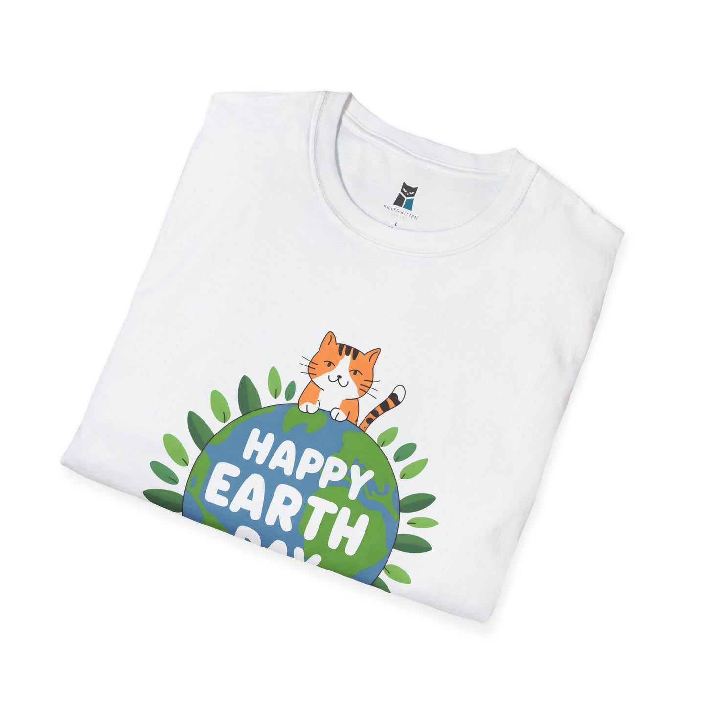 Happy Earth Day Cat T-Shirt