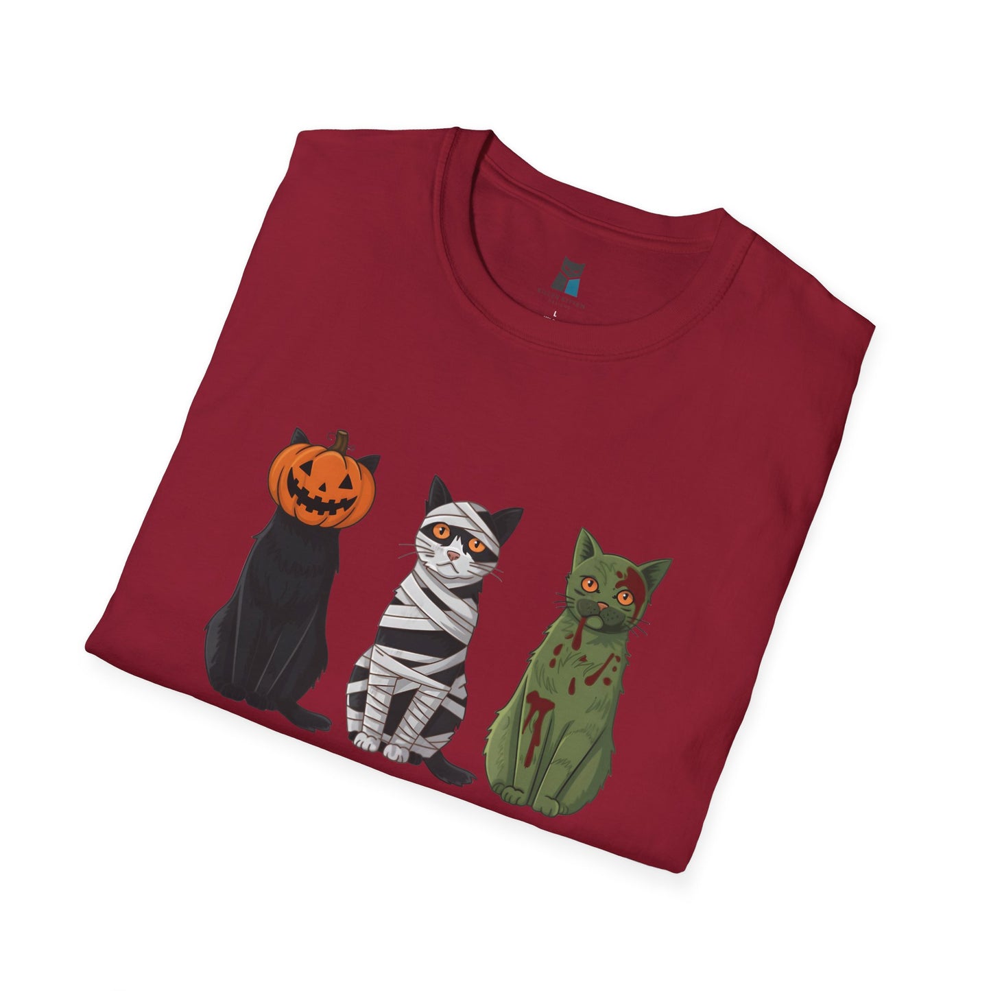 Spooky Cats Halloween T-Shirt