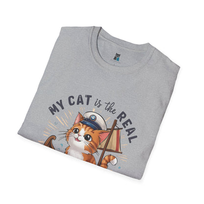 Captain Cat Boating T-Shirt