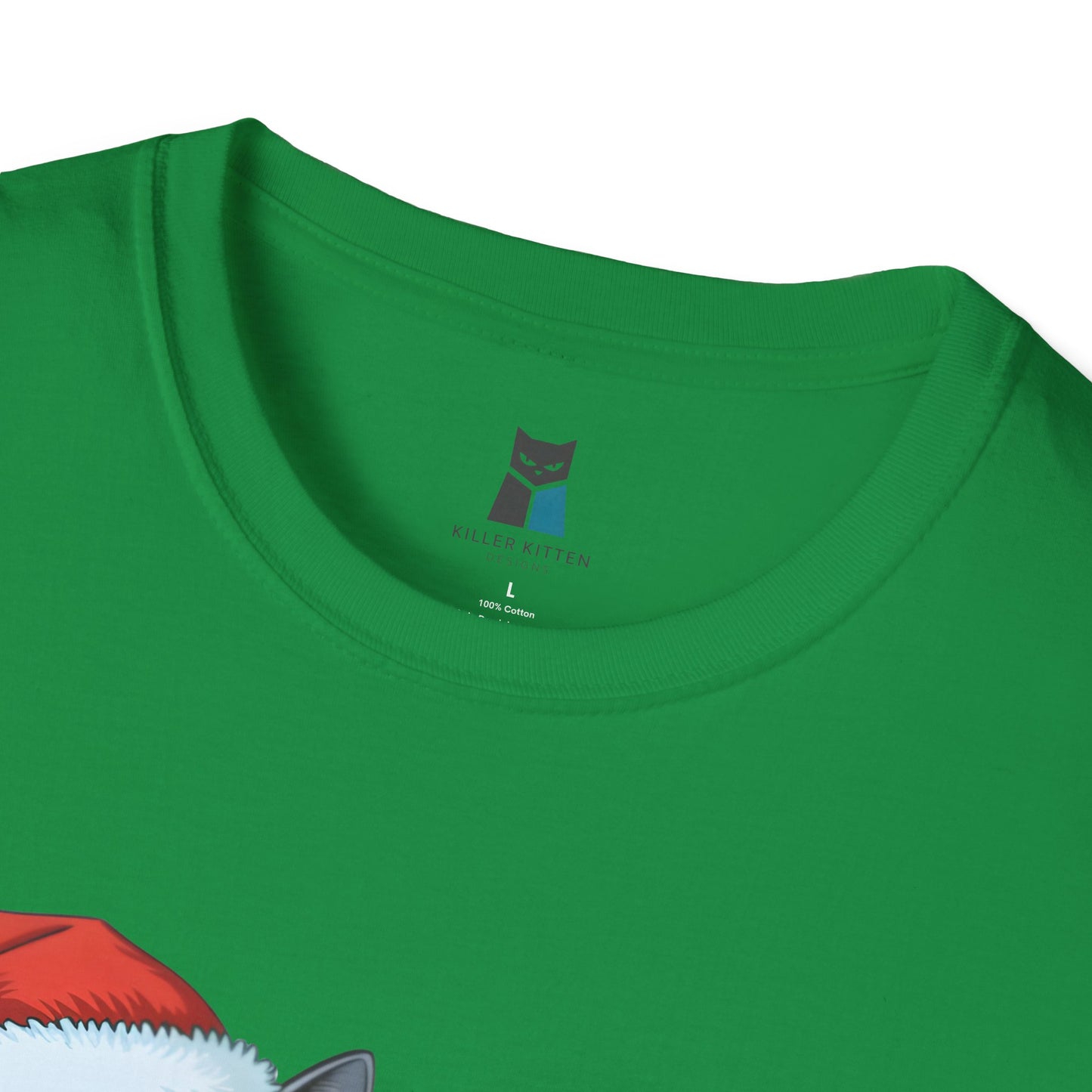 Festive Cat Christmas T-Shirt