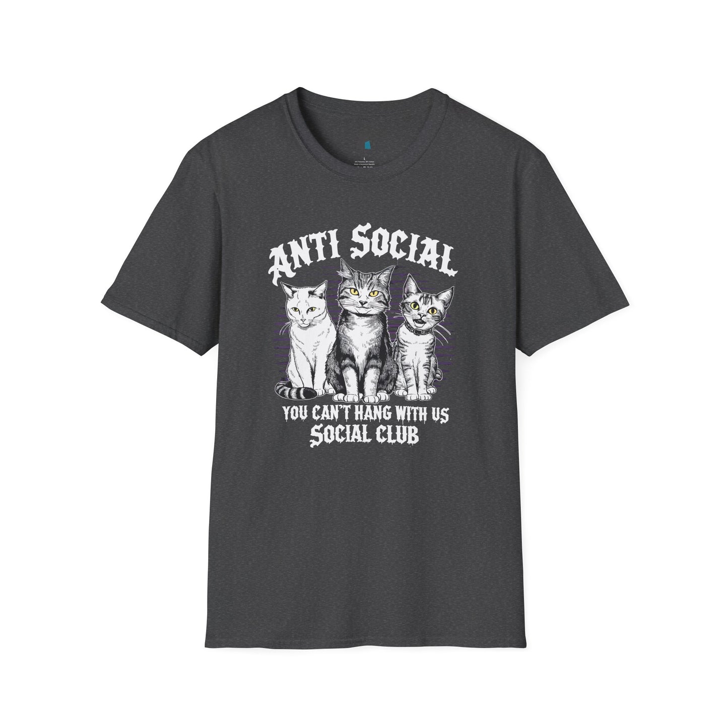 Anti-Social Cat Club T-Shirt