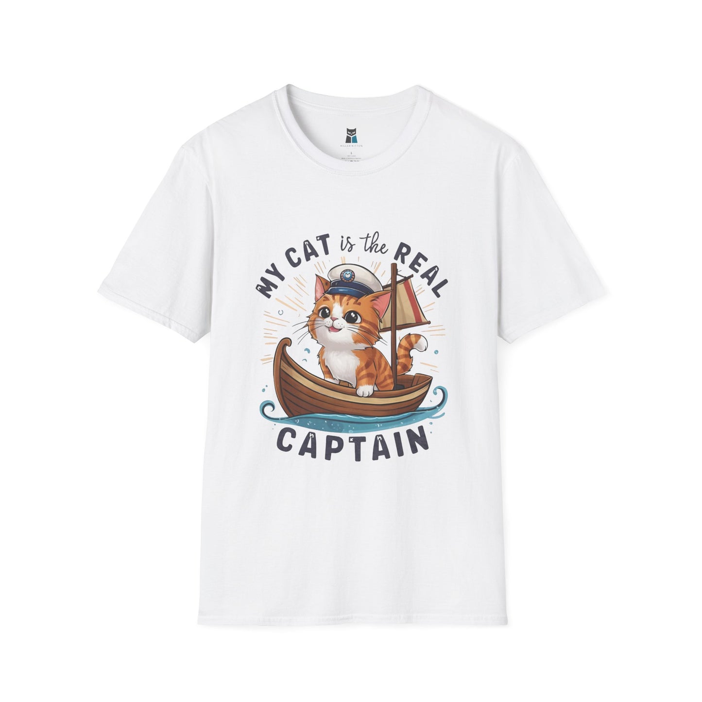 Captain Cat Boating T-Shirt