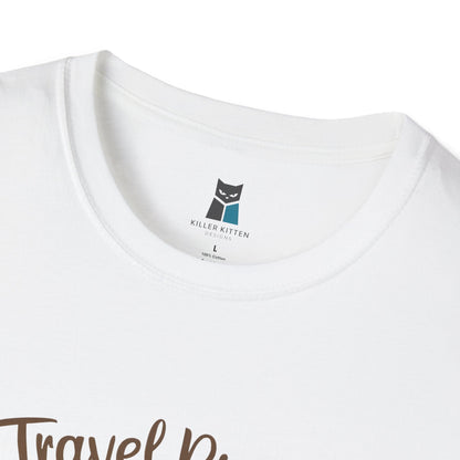 We Travel Purrfectly Together RV Camper Cat T-Shirt