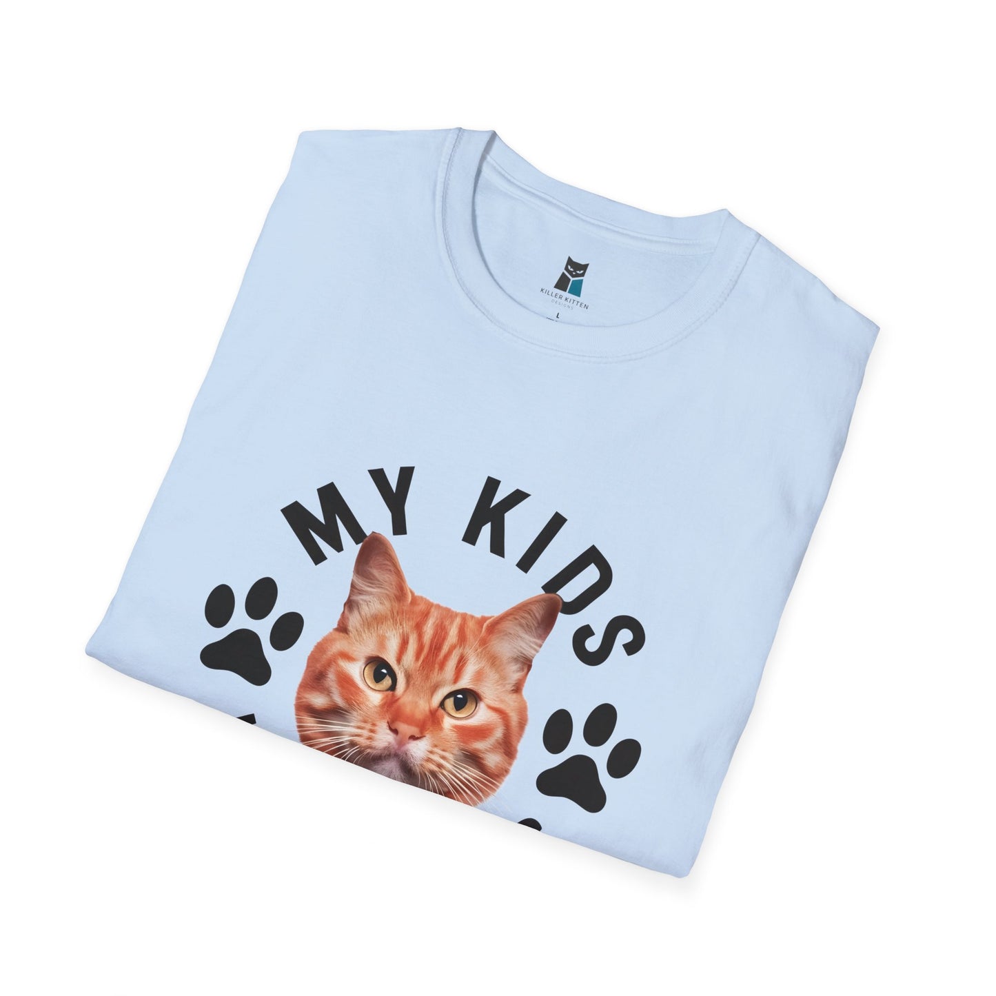 My Kids Have Claws Purrfect Cat Mom T-Shirt