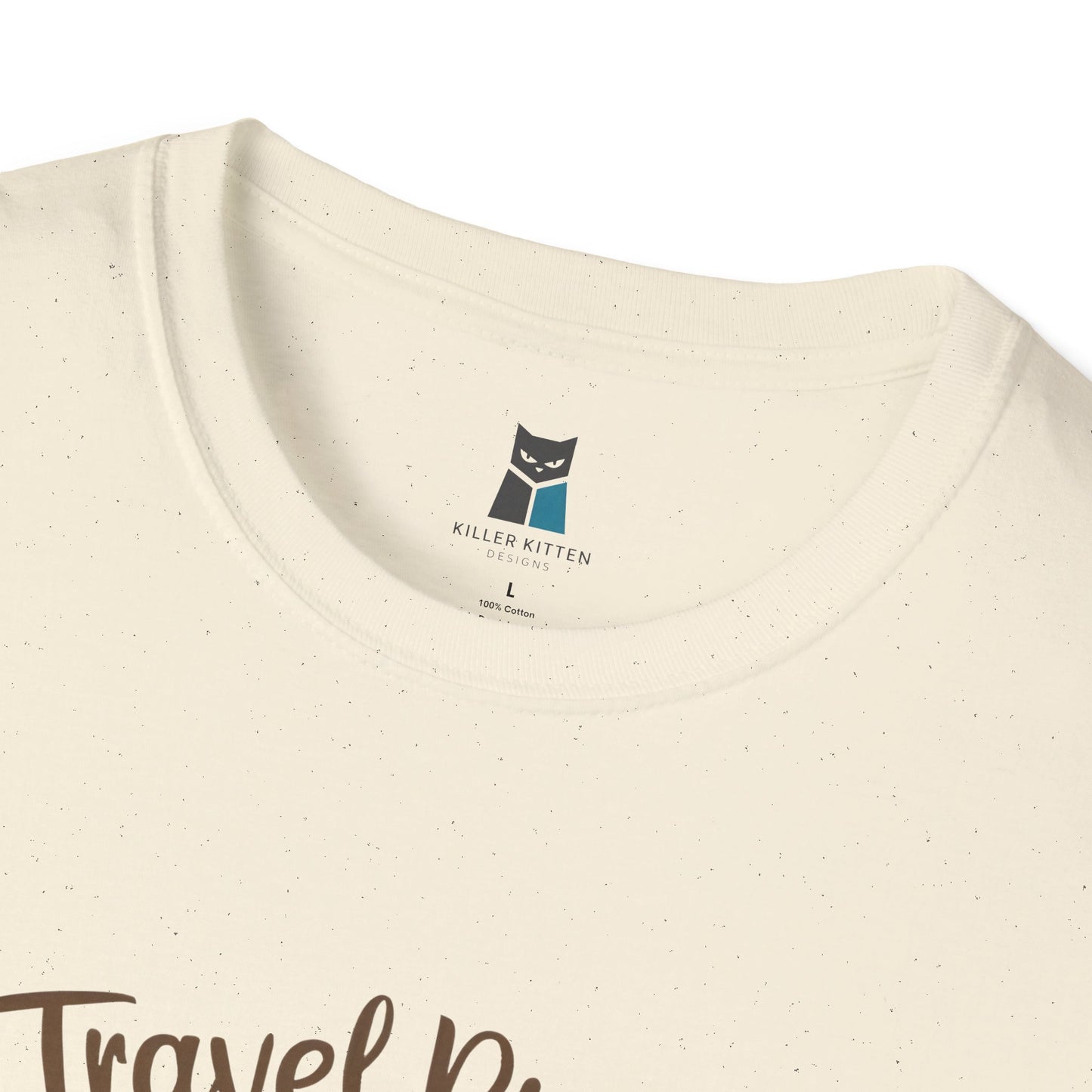 We Travel Purrfectly Together RV Camper Cat T-Shirt