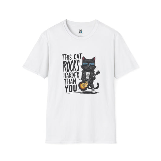 Rock and Roll Cat T-Shirt