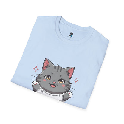 Kawaii Jutsu Cat Anime T-Shirt