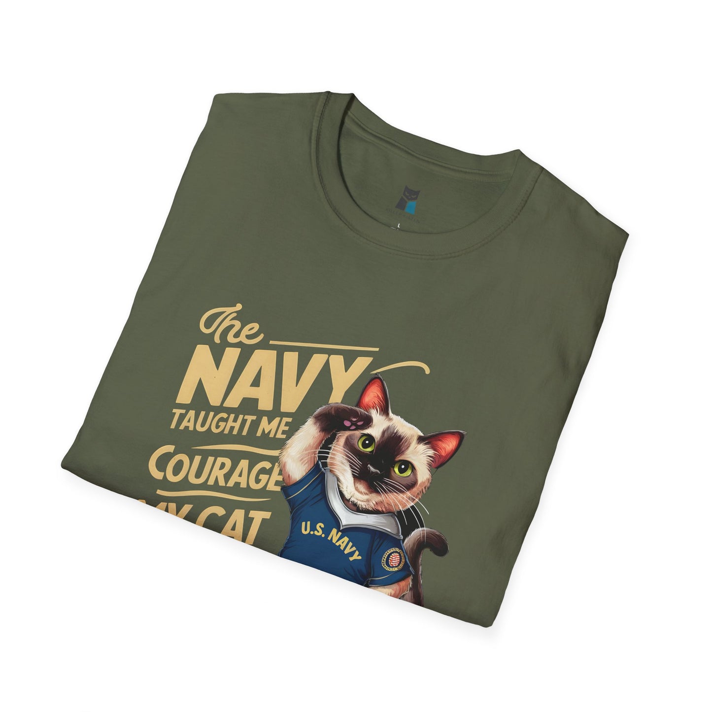 U.S. Navy Retired Cat Lover T-Shirt