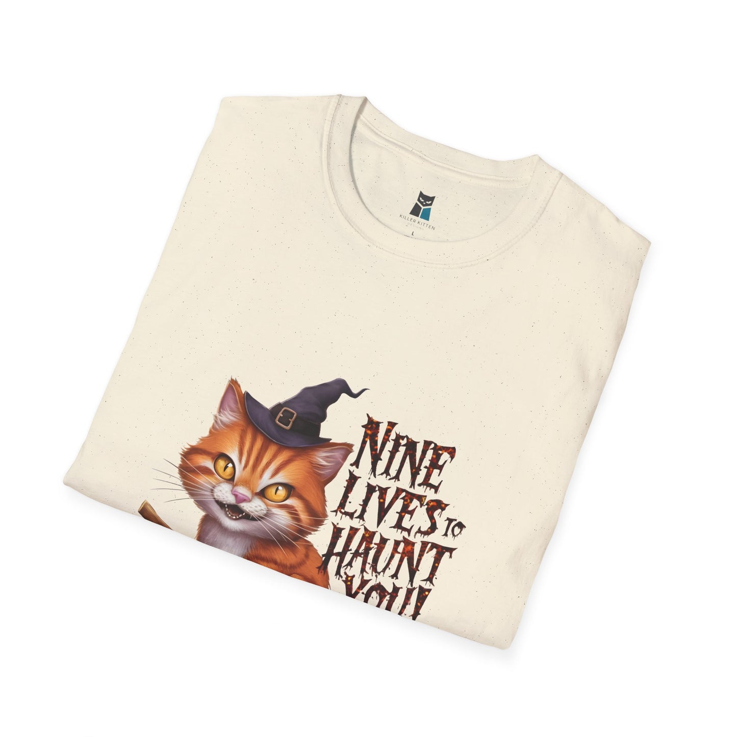 Spooky Cat Halloween T-Shirt